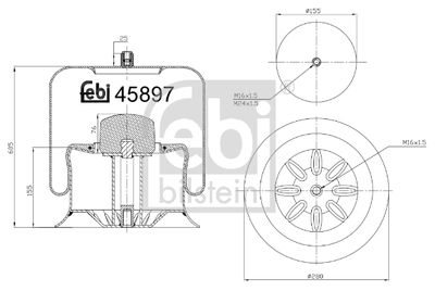 FEBI BILSTEIN 45897