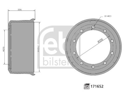 FEBI BILSTEIN 171652 FEBI BILSTEIN 171652