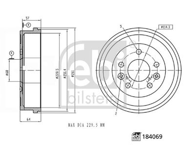 FEBI BILSTEIN 184069