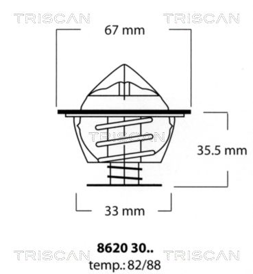 TRISCAN 8620 3088