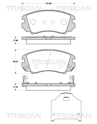 TRISCAN 8110 43036