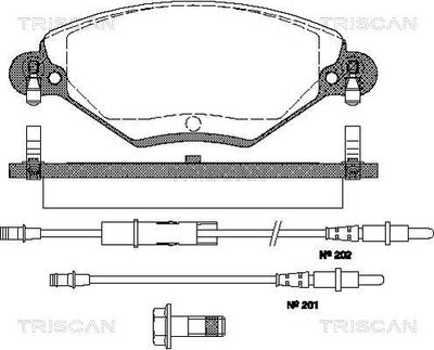 TRISCAN 8110 28019