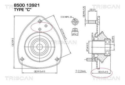 TRISCAN 8500 13921