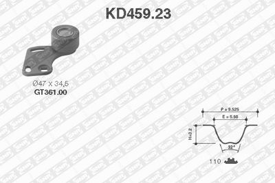 SNR KD459.23