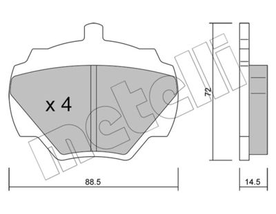 METELLI 22-0353-0