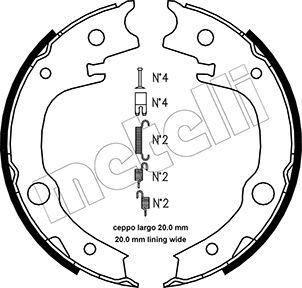 METELLI 53-0443K