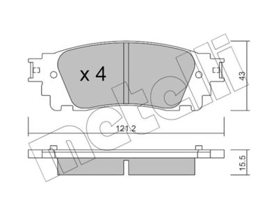 METELLI 22-1041-0