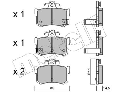 METELLI 22-0691-1