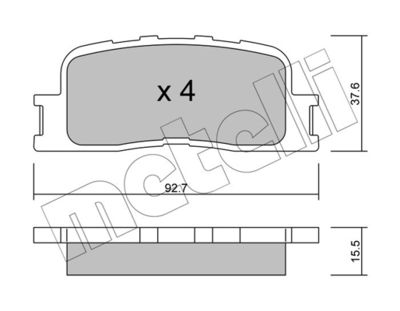 METELLI 22-0753-0