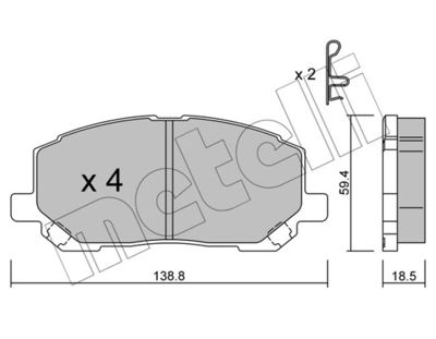 METELLI 22-0616-0