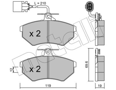 METELLI 22-0050-1