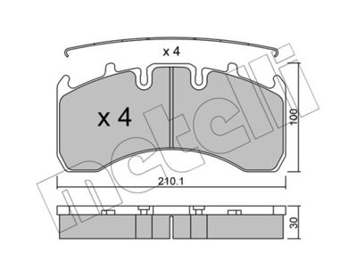 METELLI 22-0650-0