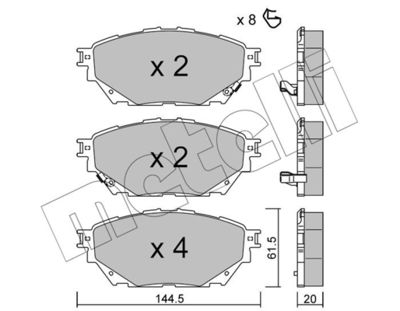 METELLI 22-1222-0