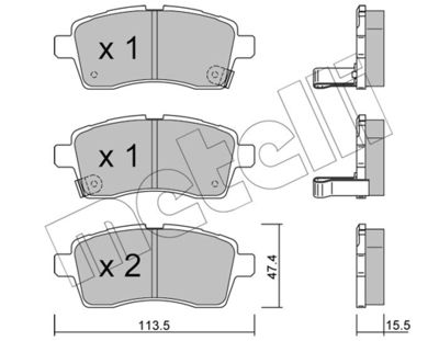 METELLI 22-1162-0