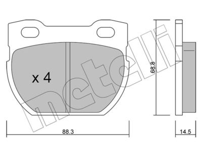 METELLI 22-0354-0