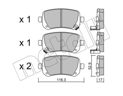 METELLI 22-0864-0