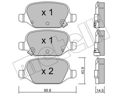 METELLI 22-0324-5