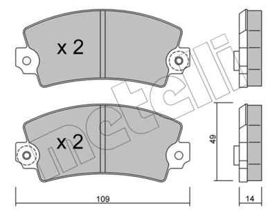 METELLI 22-0005-1