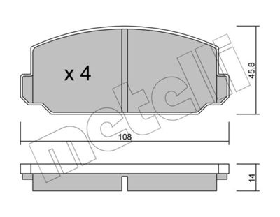 METELLI 22-0461-0 METELLI 22-0461-0