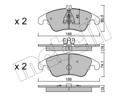 METELLI 22-0775-2