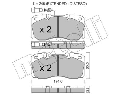 METELLI 22-0268-5