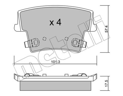 METELLI 22-0718-0