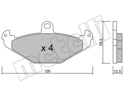 METELLI 22-0165-1