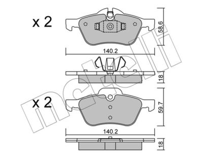 METELLI 22-0555-0