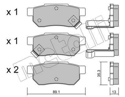 METELLI 22-0170-1