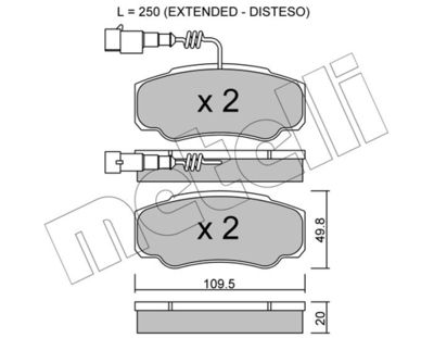 METELLI 22-0532-1