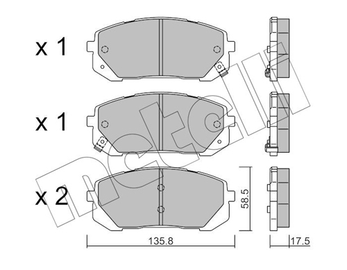 METELLI 22-1373-0 METELLI 22-1373-0