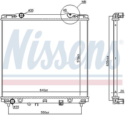 NISSENS 66773