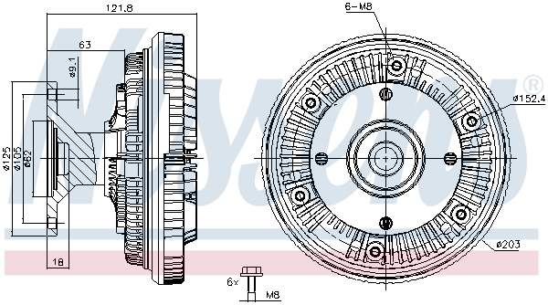 NISSENS 86160
