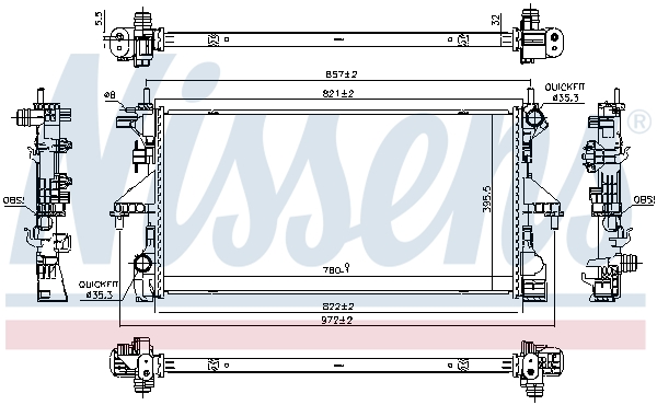 NISSENS 606538 NISSENS 606538
