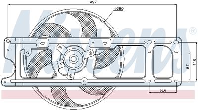 NISSENS 85597