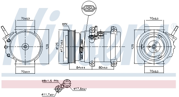 NISSENS 890679 NISSENS 890679