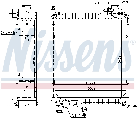 NISSENS 607001