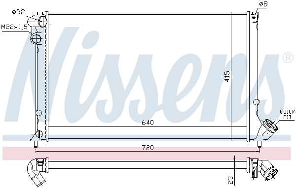 NISSENS 698828