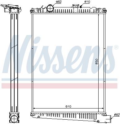 NISSENS 614410