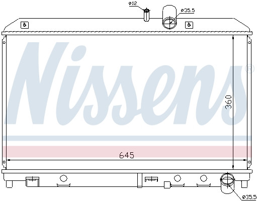 NISSENS 62458 NISSENS 62458
