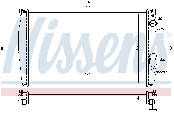 NISSENS 698806