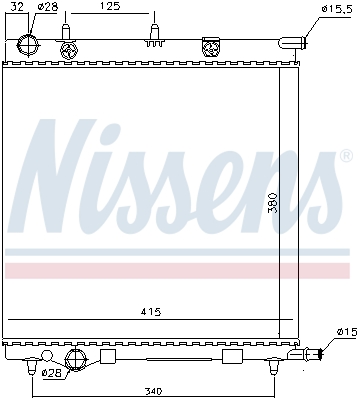 NISSENS 694001