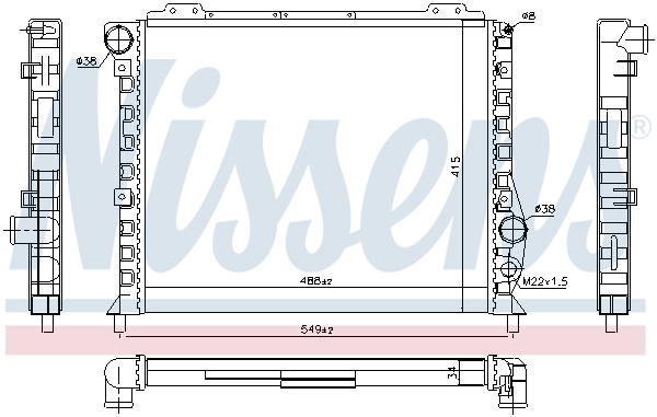 NISSENS 60051 NISSENS 60051