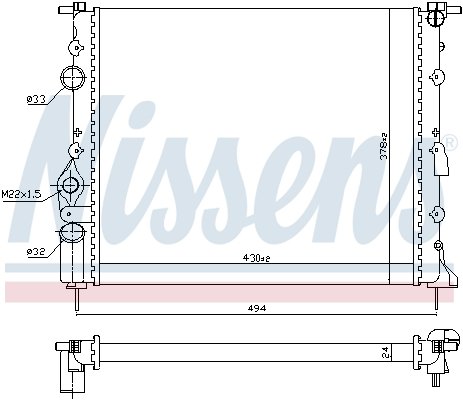 NISSENS 693634