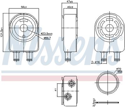 NISSENS 91451