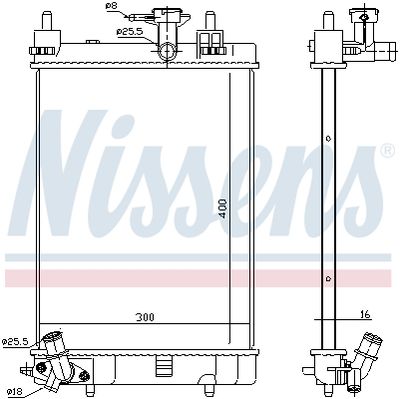 NISSENS 617554 NISSENS 617554