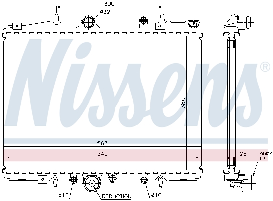 NISSENS 696607