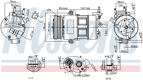 NISSENS 890639 NISSENS 890639