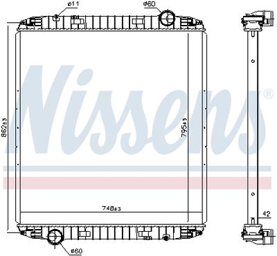 NISSENS 6063730