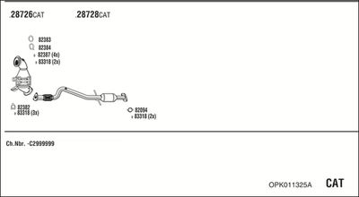 WALKER OPK011325A